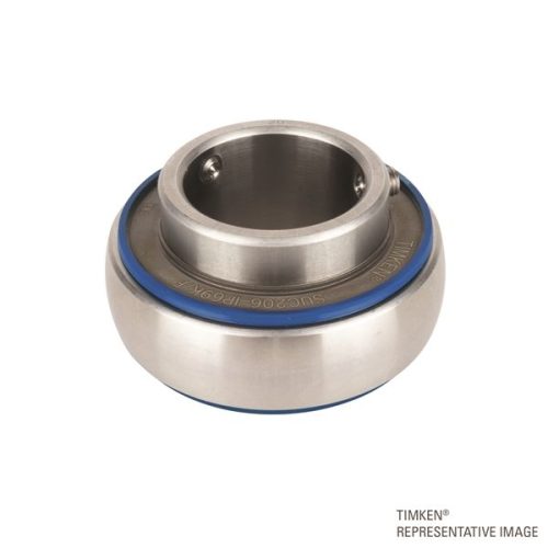 Inserciones resistentes a la corrosión - Bloqueo por tornillo de rodamientos de bolas de acero inoxidable (IP69K)